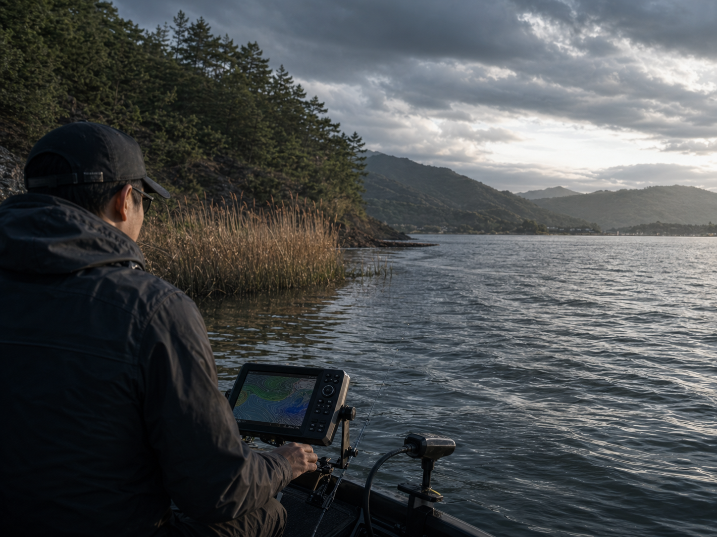오늘의 포인트를 분석하는 필드 리포트 장면